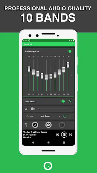 Play SpotiQ Ten - Equalizer Booster  and enjoy SpotiQ Ten - Equalizer Booster with UptoPlay