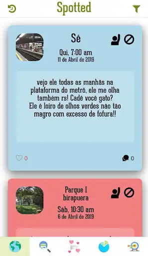 Play Spotted - Encontre seus crushs  and enjoy Spotted - Encontre seus crushs with UptoPlay