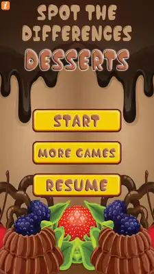 Play Spot the Differences: Desserts