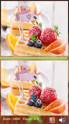 Play Spot the Differences: Desserts