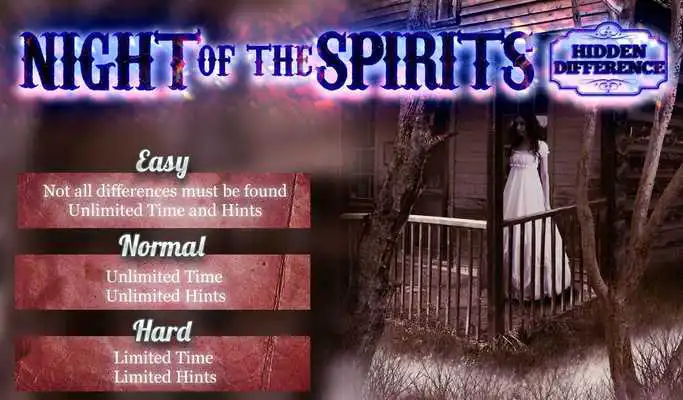 Play Spot the Differences - Spirits