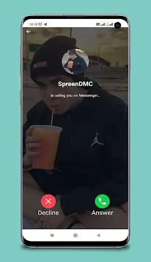 Play SpreenDMC Fake Call as an online game SpreenDMC Fake Call with UptoPlay