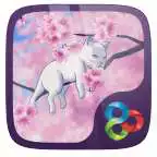 Free play online Spring Blossom. GO Launcher EX Theme  APK