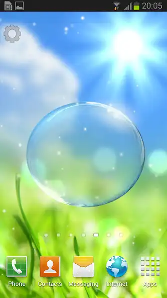 Play Spring Bubbles LWP