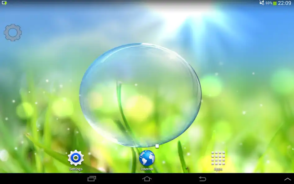 Play Spring Bubbles LWP