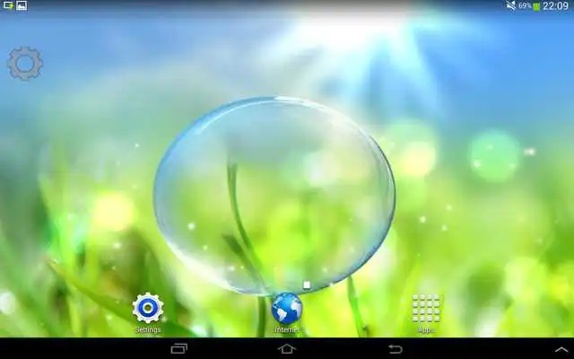 Play Spring Bubbles LWP