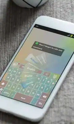 Play Spring calmness Keyboard Theme