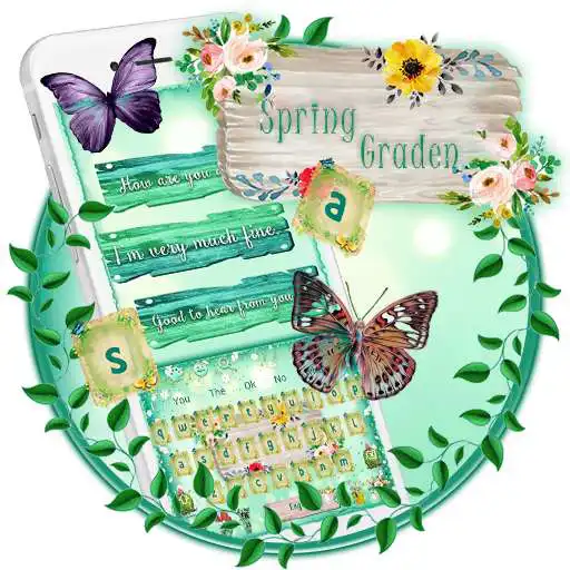 Free play online Spring Garden Keyboard  APK