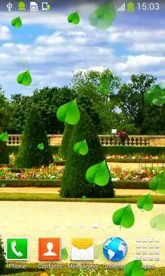 Play Spring Garden Live Wallpapers Play Spring Garden Live Wallpapers
