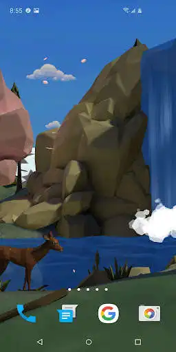 Play Spring Live Wallpaper - Polygon as an online game Spring Live Wallpaper - Polygon with UptoPlay