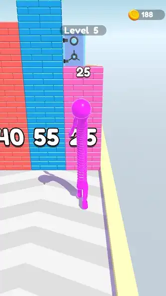 Play SpringMan Run as an online game SpringMan Run with UptoPlay