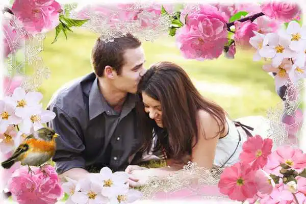Play Spring Romance Photo Frames