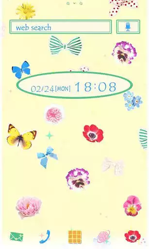 Play Spring Wallpaper Petite Fleur