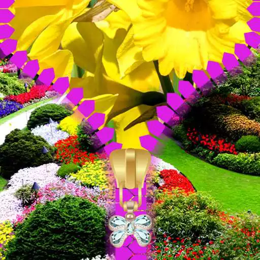 Free play online Spring Zipper Lock Screen APK