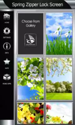 Play Spring Zipper Lock Screen