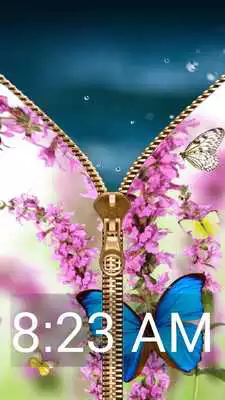 Play Spring Zipper Lock Screen