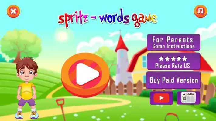 Play Spritz Words - Free