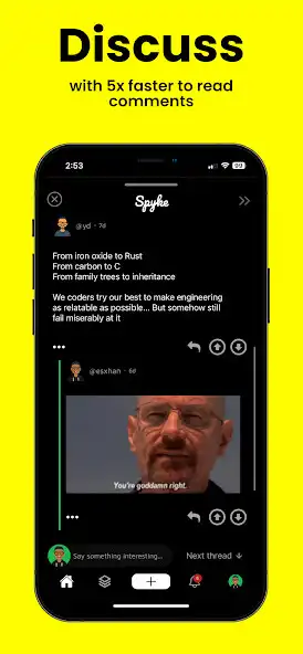 Play Spyke - Community Discussions  and enjoy Spyke - Community Discussions with UptoPlay