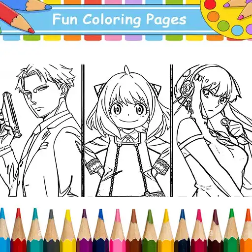 Play Spy x Family coloring book APK Play Spy x Family coloring book APK