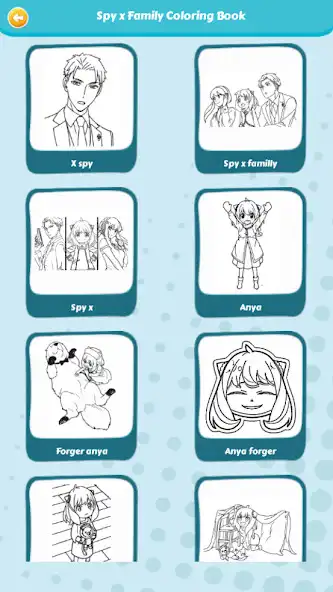 Play Spy x Family coloring book as an online game Spy x Family coloring book with UptoPlay