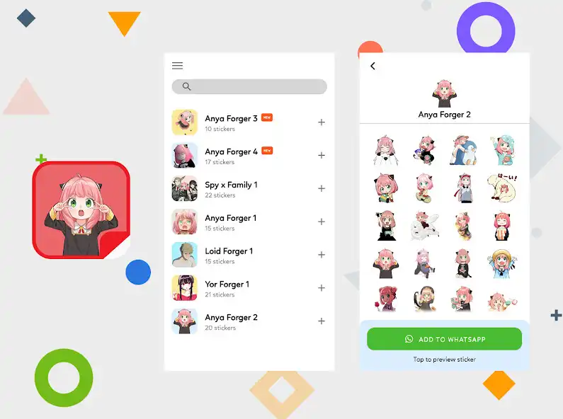 Play Spy x Family Stickers  and enjoy Spy x Family Stickers with UptoPlay