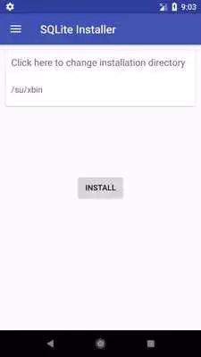 Play SQLite Installer