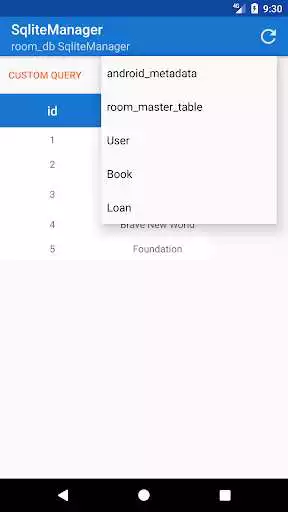 Play APK Sqlite Manager Library  and enjoy Sqlite Manager Library with UptoPlay com.ashokvarma.sqlitemanager.sample