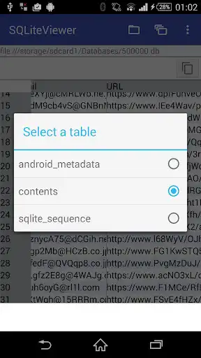 Play SQLite Viewer as an online game SQLite Viewer with UptoPlay