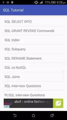 Play SQL PL-SQL Tutorial