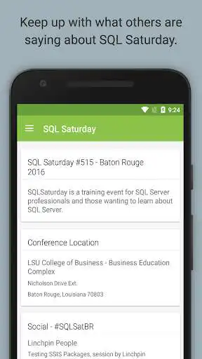 Play SQL Saturday Baton Rouge #628