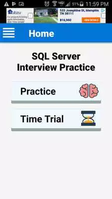 Play SQL Server Interview Practice