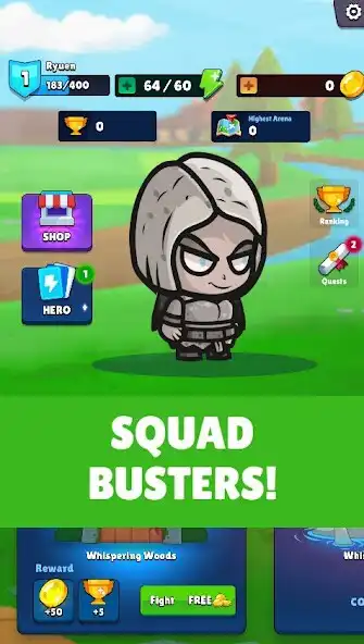 Play Squad Heroes: PvP Buster  and enjoy Squad Heroes: PvP Buster with UptoPlay