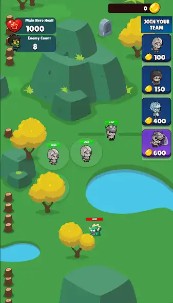 Play Squad Heroes: PvP Buster as an online game Squad Heroes: PvP Buster with UptoPlay