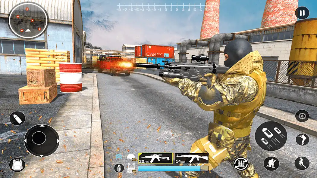 Play Squad Survival - Fps Gun Games as an online game Squad Survival - Fps Gun Games with UptoPlay