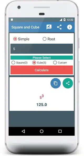 Play Square and Cube Calculator as an online game Square and Cube Calculator with UptoPlay