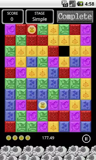 Play SQUARE BLOCK as an online game SQUARE BLOCK with UptoPlay