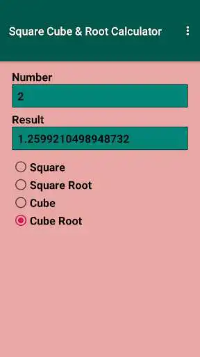 Play Square Cube  Root Calculator as an online game Square Cube  Root Calculator with UptoPlay