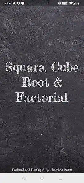 Play Square, Cube, Root  Factorial  and enjoy Square, Cube, Root  Factorial with UptoPlay