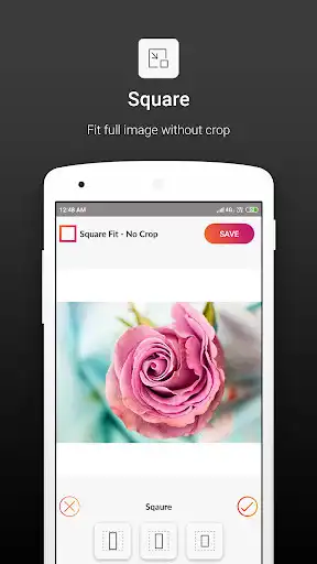 Play Square Fit - No Crop Photo Editor  and enjoy Square Fit - No Crop Photo Editor with UptoPlay
