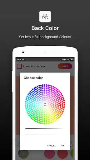 Play Square Fit - No Crop Photo Editor as an online game Square Fit - No Crop Photo Editor with UptoPlay