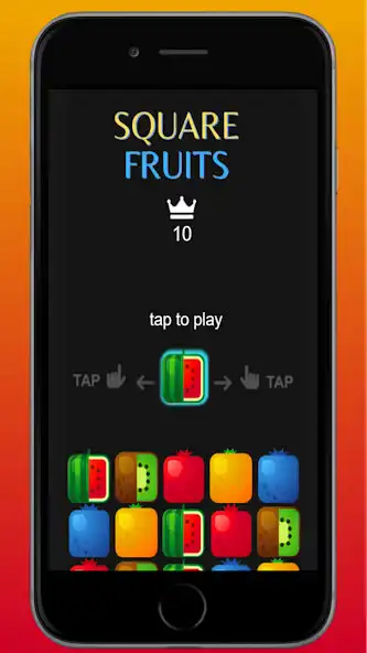 Play Square Fruits as an online game Square Fruits with UptoPlay