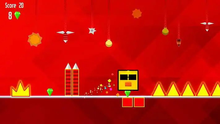 Play square geometry dash adventure