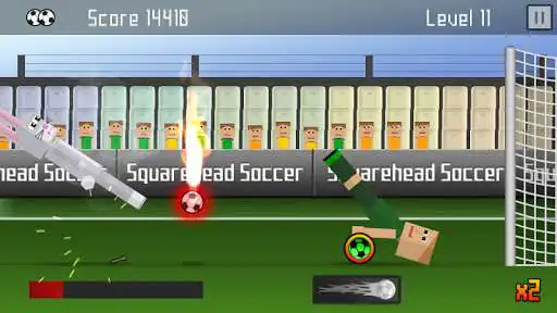 Play Squarehead Soccer  and enjoy Squarehead Soccer with UptoPlay