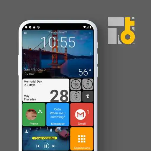 Play Square Home Key - Launcher: Windows style APK Play Square Home Key - Launcher: Windows style APK