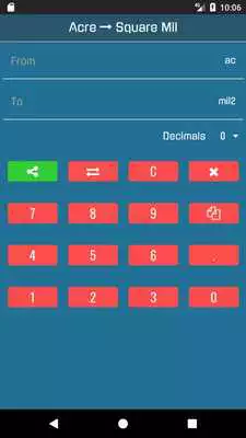 Play Square Mil to Acre Converter