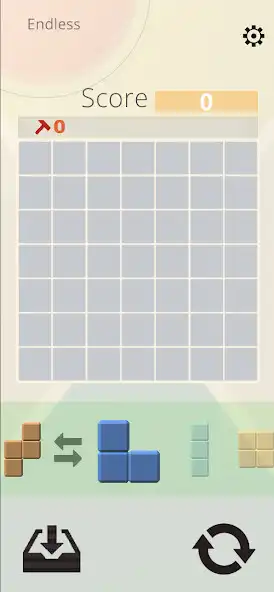 Play Square Pang - Block Puzzle as an online game Square Pang - Block Puzzle with UptoPlay