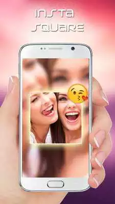 Play square photo Focus effect