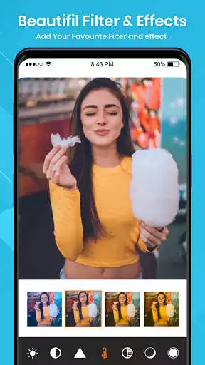 Play Square Pic - Photo Editor & No Crop as an online game Square Pic - Photo Editor & No Crop with UptoPlay