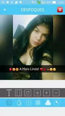 Play Square Size SnapChat Desfoques