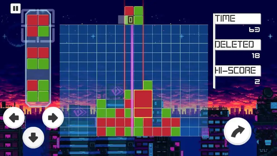 Play Squares  Music Puzzle Tribute to Lumines  and enjoy Squares  Music Puzzle Tribute to Lumines with UptoPlay